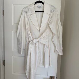 L'ACADEMIE Draya Mini Dress White - Size Small